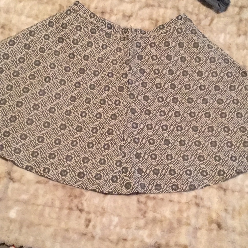 Akira Gray Jacquard Skirt